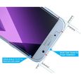 Coque Samsung Galaxy A3 2017 A320 - Silicone Transparent + Verre Trempé Film Protection Ecran [Phonillico®]-3