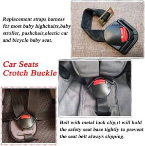 4 Clips De Ceinture De Sécurité Pour Siège Auto Enfant - Réglables, En Nylon, Pour Sangles De Poitrine