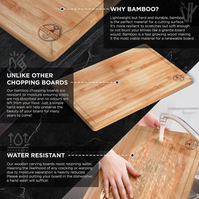 Planche à découper bois de bambou