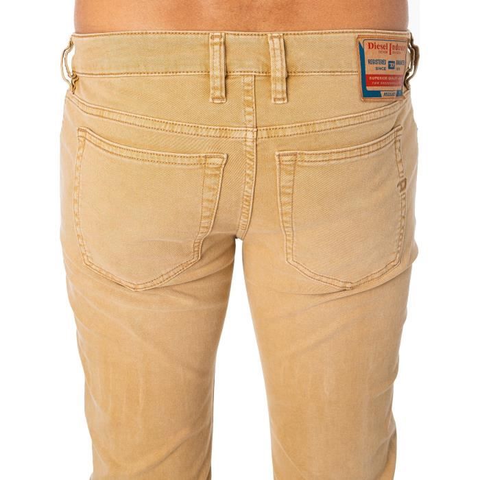 Jean Diesel Homme Beige Taille 33 (44 FR) - Occasion Très Bon état - Fabriqué En Italie - Vintage