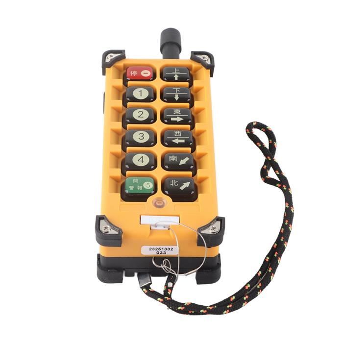 Interrupteur Bouton-poussoir Pour Palan électrique 220V - Avec Condensateur 40uF, Pour Charges 500-600kg, étanche