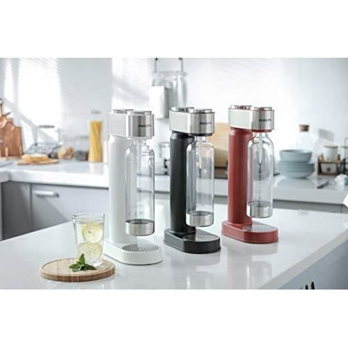 Sodastream 100 Remboursé Philips GoZero Machine à Eau Pétillante ADD4905SV/ 10, Gris, Bouteille D Machine Soda Sodastream 100 Remboursé Philips GoZero Machine à Eau Pétillante ADD4905SV/ 10, Gris, Bouteille D Machine Soda