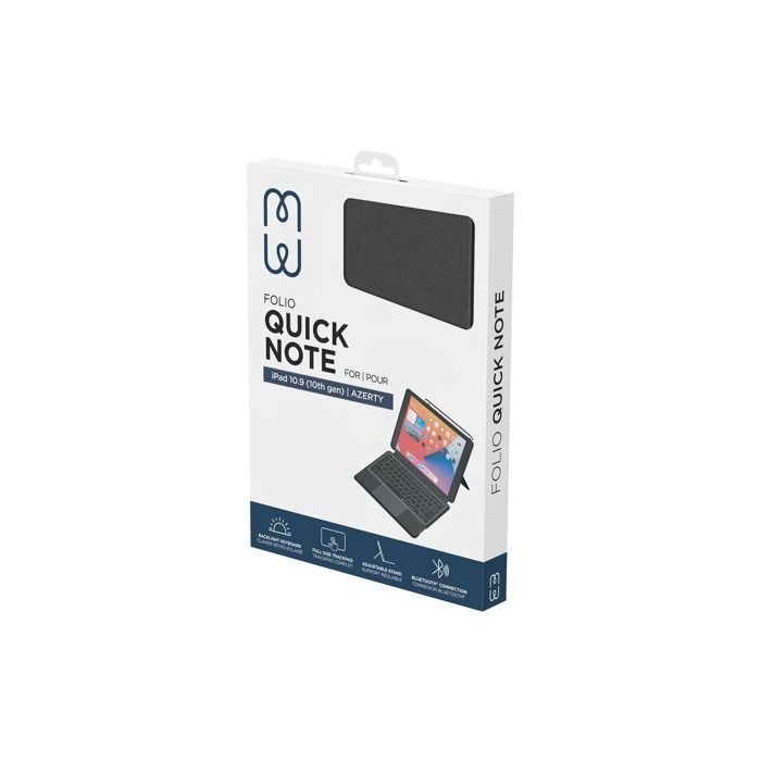 Étui avec clavier pour iPad Air 10,9 et iPad Pro 11 - AZERTY - Belkin Connect