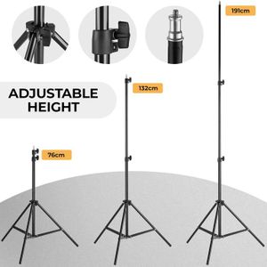 Kit Softbox MSKIRA 2x85W LED – Bi-couleur Dimmable – Studio Photo