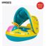 Bouee Siege Gonflable Piscine Gonflable Enfant Avec Pare Soleil Flottante Gonflable Pour Enfants Bebe 1 A 3 Ans Jaune Et Bleu Achat Vente Bouee Brassard Cdiscount