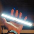 10 LED PIR Lumineux Capteur de Mouvement Lumière Armoire Armoire Tiroir Lampe Ampoule @youyoako457-0