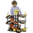 Garage à jouets pour enfants - MOLTO - 5 étages - Ascenseur, Lave-auto, Graisseur, Station-service-0