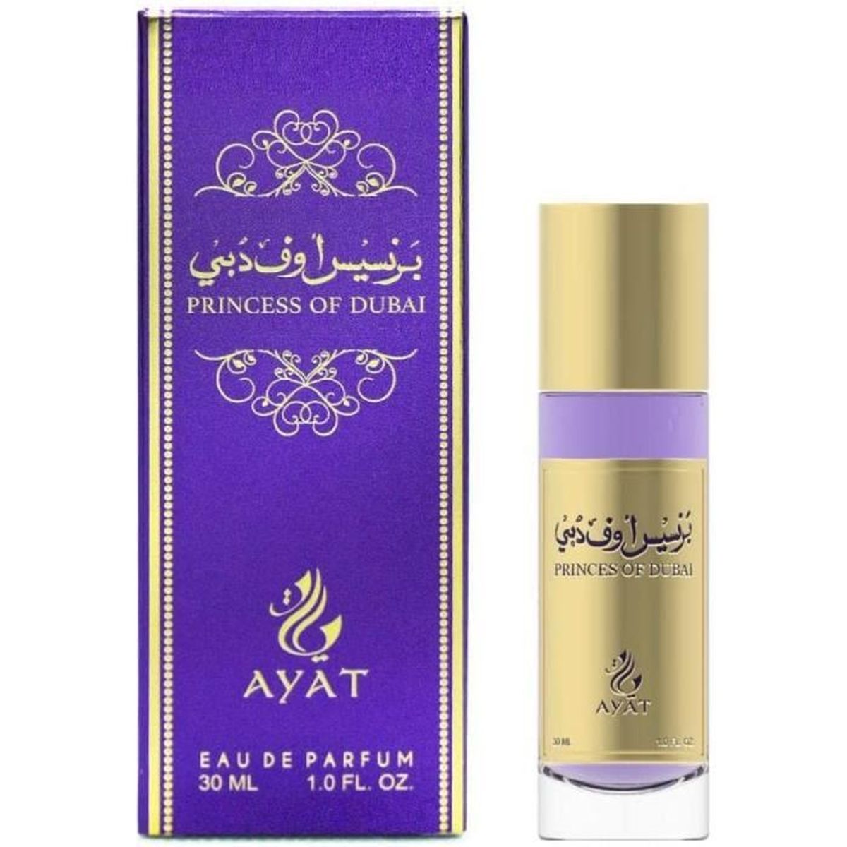 Ayat Perfumes Eau de Parfum PRINCESS OF DUBAI 30ml EDP Orientale Arab Idée Cadeau Original