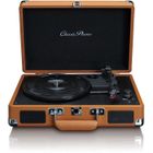 Valise-platine rétro - LENCO - TT-10BN - Haut-parleurs intégrés, 33/45/78 RPM, Marron