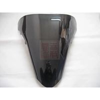 (Noir) Nouveau pour Honda VFR800 VFR 800 2002 - 2012 02 03 04 05 06 07 08 09 10 11 12 Motorcycle Brilosez - pare-brise noir