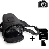 Housse protection pour Canon EOS 800D Sacoche anti-choc caméra étanche imperméable de pluie + 16GB mémoire