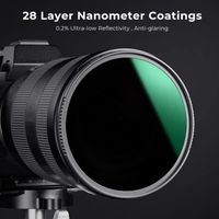 K&F Concept ND1000 67mm Nano-X MRC Filter Gris Neutre HD Super Mince Multicouches Haute-Transmittance pour pour Objectif Appareil