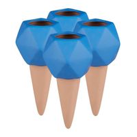4x Cônes d’arrosage bleus en argile - 10036017-0