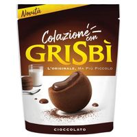 MATILDE VICENZI Grisbi Cioccolato - Biscuits italiens au chocolat avec un cœur de chocolat liquide 250g