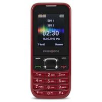 Téléphone mobile Swisstone SC 230 - Bar - Double SIM - 4.5 cm (1.77") - 0.3 MP - 600 mAh - Rouge