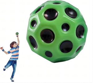 BALLE - BOULE - BALLON Space Balls Extreme High Bouncing Ball & Pop Sounds Meteor Space Ball, Cool Tiktok Pop Bouncing Space Ball Sport Tra - Vert - 1