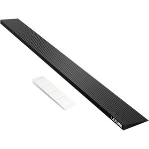 Rampe D’Accès Caoutchouc 100x25x10 Cm – Charge 10 Tonnes – Trottoir, Voiture, Fauteuil Roulant