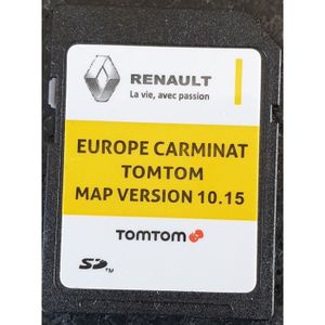 GPS AUTO Carte SD GPS Europe 2019 - 10.15 - Renault TomTom 