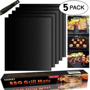 Godagoda Filet de Barbecue Tapis de Cuisson R/éutilisable et D/écoupable Grille Anti-adh/ésif pour Yaourti/ères Barbecue Four Cuisson
