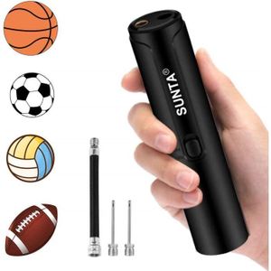 Pompe à Billes Double Action Pompe a Air pour Balles de Foot Rugby Volley 21 cm