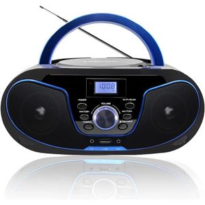 RADIO CD CASSETTE Lecteur CD Portable pour Enfants - Poste Radio CD 