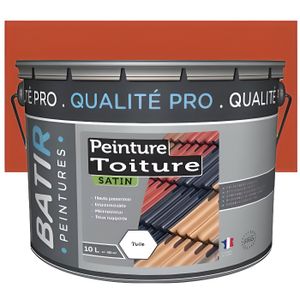 PEINTURE - VERNIS Peinture pour toiture 10 L - Tuile - BAT113117 - B