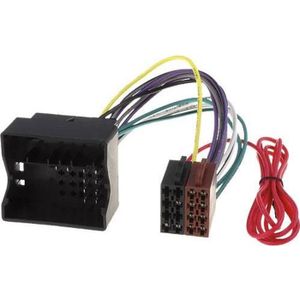 tomzz Audio 7014-000 Câble Adaptateur Radio Compatible avec Fiat Scudo Ulisse Qubo Alfa Romeo Giulietta Mito Quadlock sur Norme ISO 16 pôles 