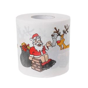 1/2pcs Père Noël De Noël Rouleau De Papier Toilette De Bain - Temu Belgium