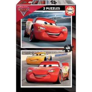 PUZZLE EDUCA Borras - Puzzle 2x48 CARS3 - 17177