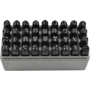 nombre Jeu de lettres et chiffres à frapper 4mm A-Z /& 0-9 tampon alphabet