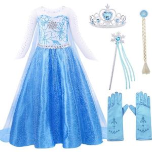 Robe Princesse des neiges 5-7 ans - Made in Bébé