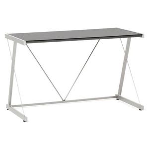 Bureau Noir Verre Achat Vente Pas Cher