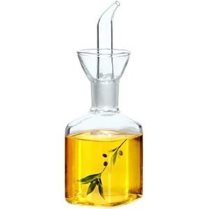 MÉLANGEUR VINAIGRETTE Lanhope Bouteille en verre pour huile d'olive, dos
