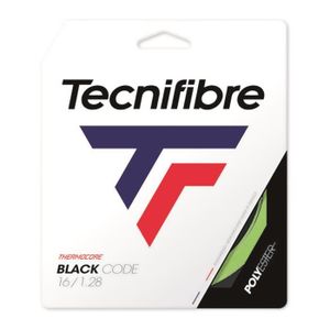 CORDAGE RAQUETTE TENNIS Cordage de tennis Tecnifibre Black Code 12 m - lim