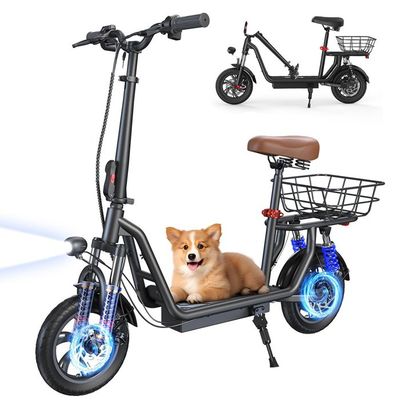 Trottinette électrique Circooter M2 - 70km D'autonomie, 500W, Pliable, Homologuée Route, 150kg Max