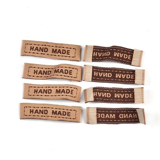 Lot De 90 étiquettes En Coton Rectangulaires Faites à La Main