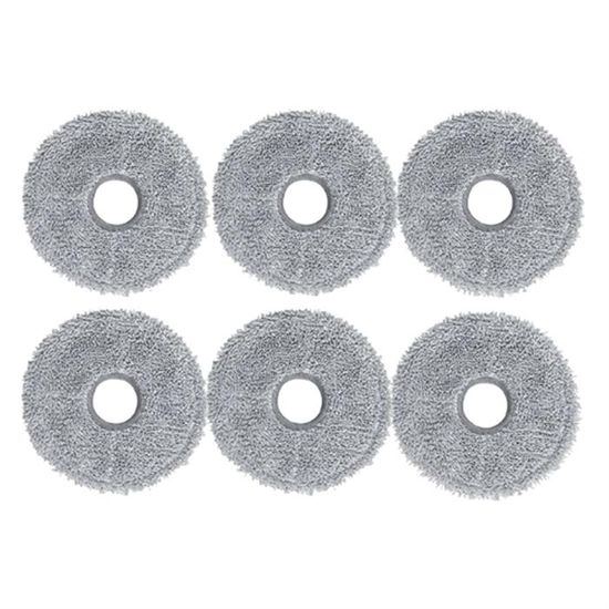 4 Chiffons Vadrouille De Rechange Pour Robots Xiaomi Et Dreame - Compatibles X20, X50 Ultra, L10s Pro, Etc.