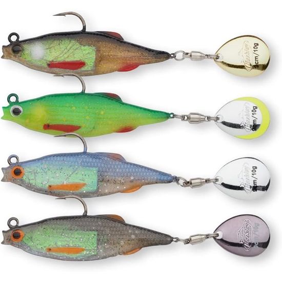 Berkley Pulse Realistic Roach Flash – Leurre Souple Pré-monté Pour Perche, Sandre Et Brochet – 9 à 17 Cm