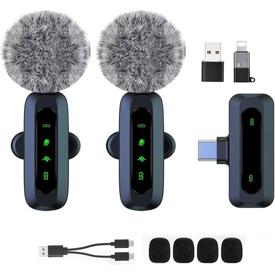 Micro Sans Fil Professionnel, Mini Micro Cravate Pour Iphone Ipad