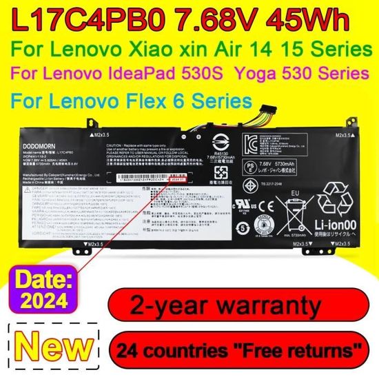 Ventilateur Et Dissipateur Thermique Pour Lenovo Yoga 530-14ARR Flex 6-14ARR - Module Thermique 81HA UMA