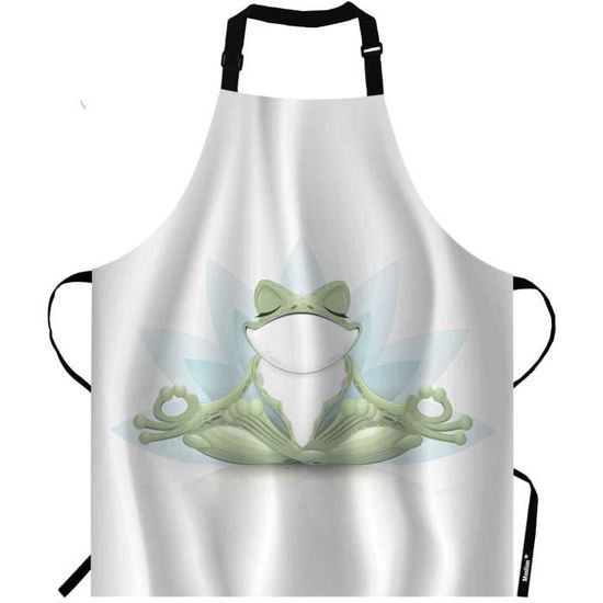 Tablier De Chef Professionnel DLXW - Polyester, Poche, Réglable Homme/Femme | Résistant à L'Eau, Lavable Machine - 1