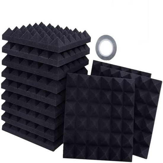 Panneaux acoustiques en mousse d