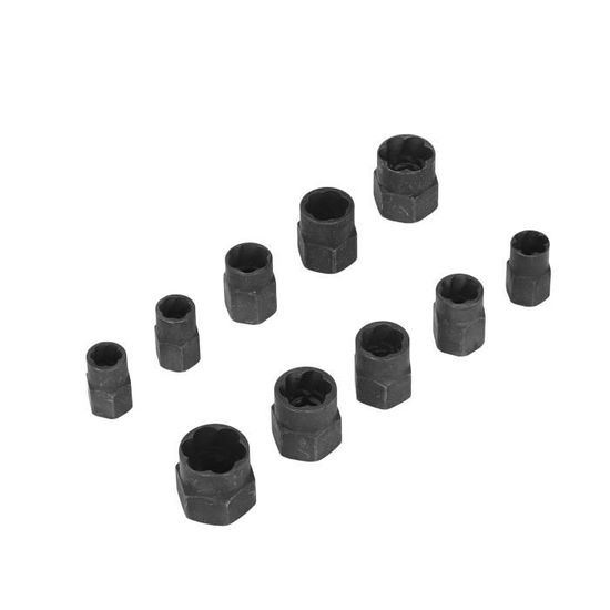 Kit 14 Pièces Extracteur De Boulons Et écrous Percuteur - Acier Chromé Molybdène