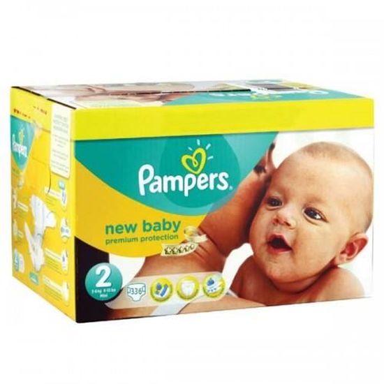 384 Couches Pampers Premium Protection taille 2 Cdiscount