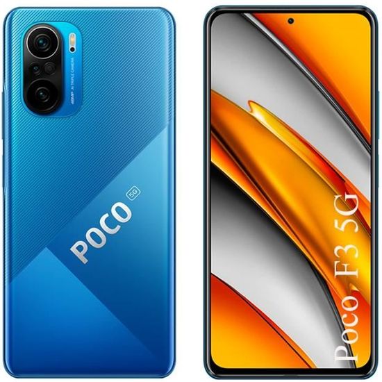 Xiaomi POCO F3 6Go 128Go Bleu Océan Smartphone 5G