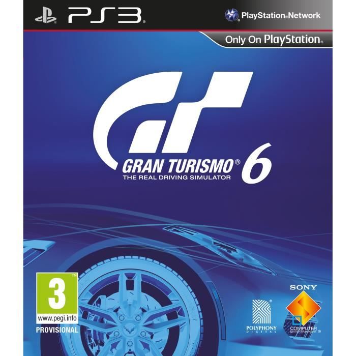 Gran Turismo 6 Jeu PS3 - vue 2
