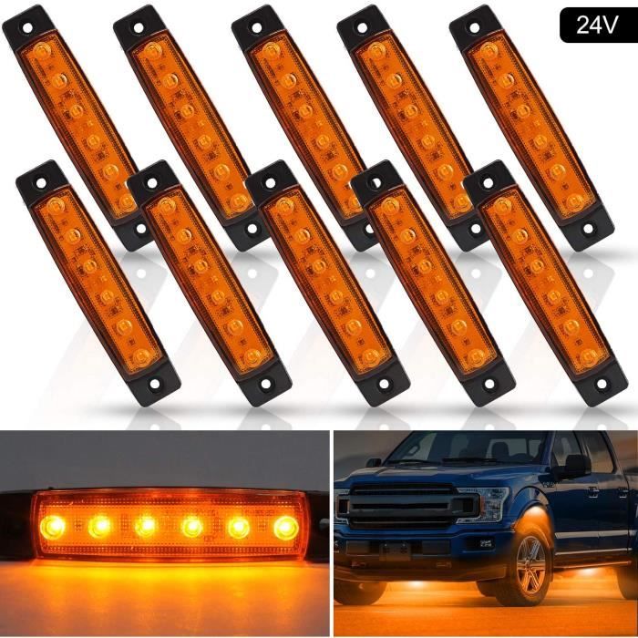 Feux De Position Latéraux LED Avant/arrière Pour Acura TL 2004-2008 - Set Transparent - Neuf