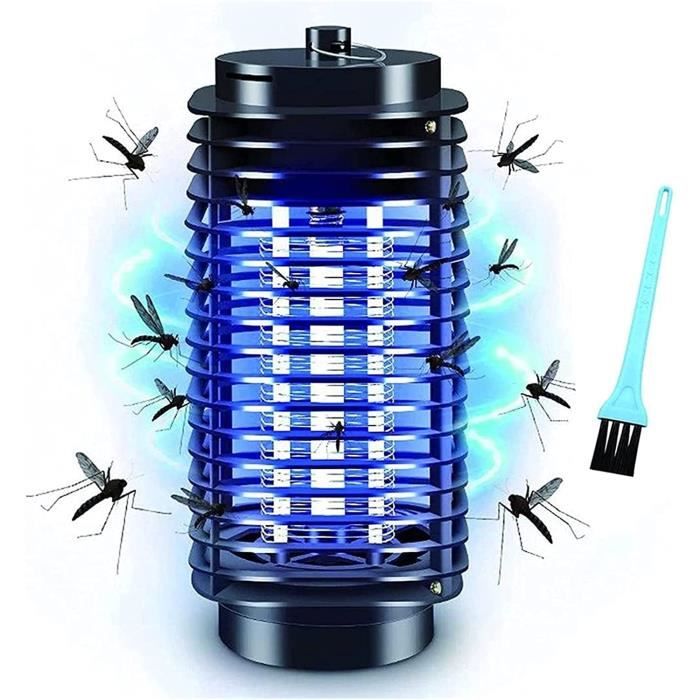 Pack De 2 Lampes Anti-moustiques UV à Brancher - Tueur électrique D'intérieur Sans Produits Chimiques, Couvre 20m², Sûr Pour Enfants Et Animaux