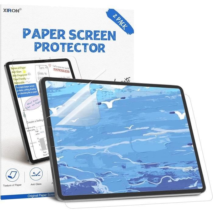 2 Unités] Paperfeel Protection Écran Pour Ipad Air 5-4 10,9 Pouces, Ipad  Pro 11 Pouces (2022,2021,2020 Et 2018), Protection Pet D'É - Cdiscount  Informatique