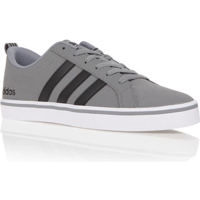 Baskets Vs Pace - ADIDAS - Homme - Gris - Plat - Synthétique - Lacets